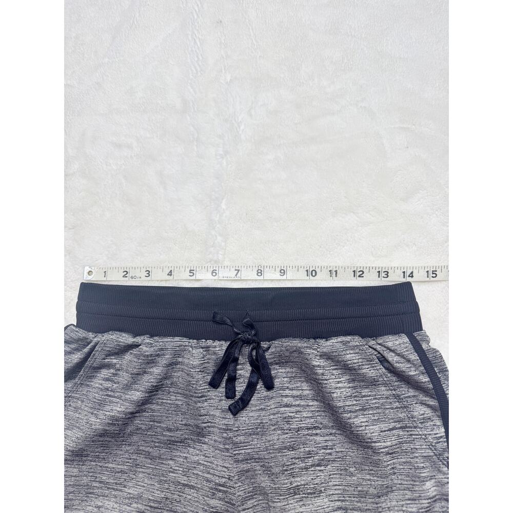 TEK GEAR Black & White Space Dye Athletic Workout Shorts with Pockets Small - Picture 4 of 5